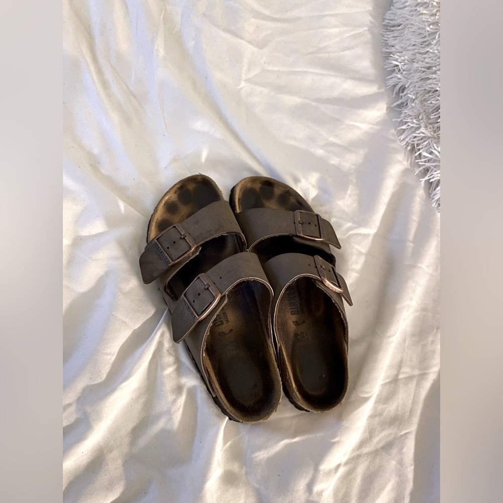 Birkenstock Arizona Slide Sandal Mocha